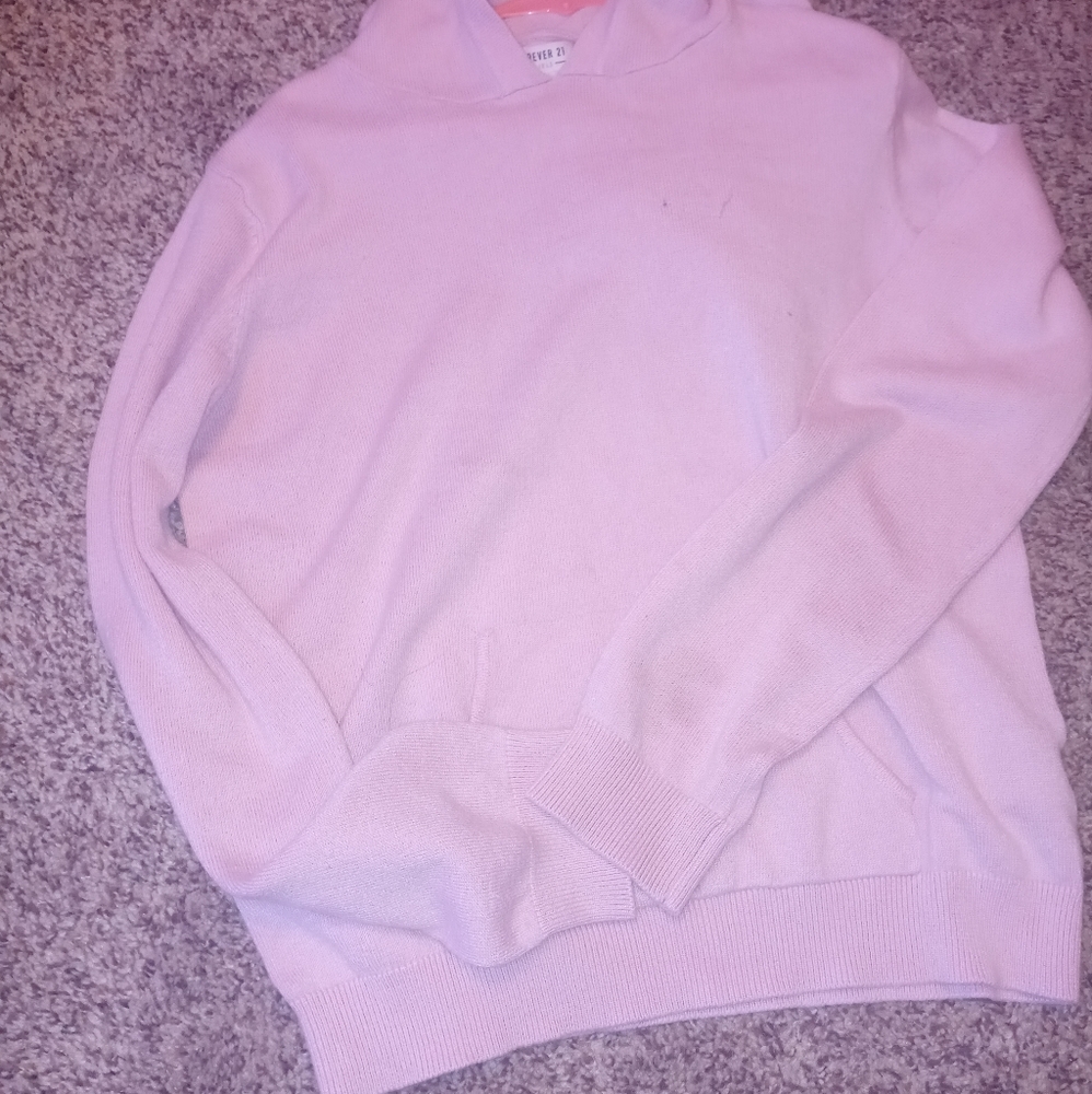 Forever 21 pink hoodie